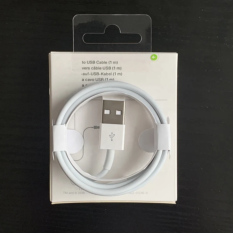 1m 2m Apple Data Cable With Box For iPhone Cable 12 11 Pro XS Max X XR 8 7 6 6S Plus ipad mini 4 Air iPhone Fast Charging Cable