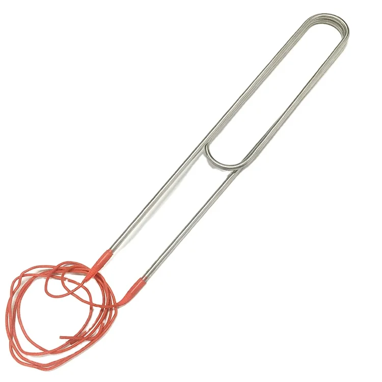 Immersion water tubular heater 220 volt double U type stainless steel tubular water heater