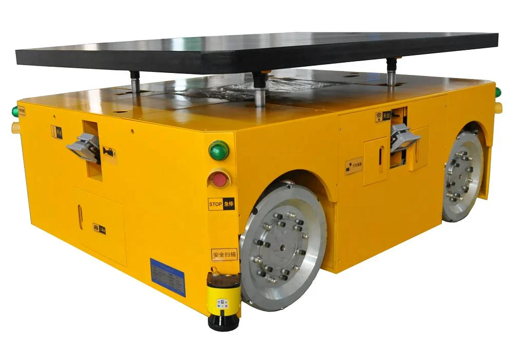 Mecanum Wheeled Omnidirectional Mobile Platform Lifting Platform