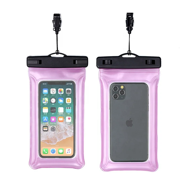 Ipx8 Waterproof Phone Case Dry Bag for Iphone with Lanyard Floating Waterproof Phone Pouch for Boating Surfing Swimming