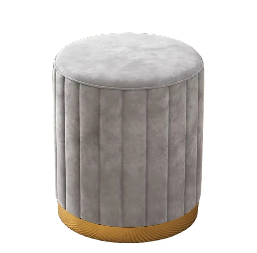 contenitore container ottoman Antique Pink velvet Pouf in velluto Rosa Antico