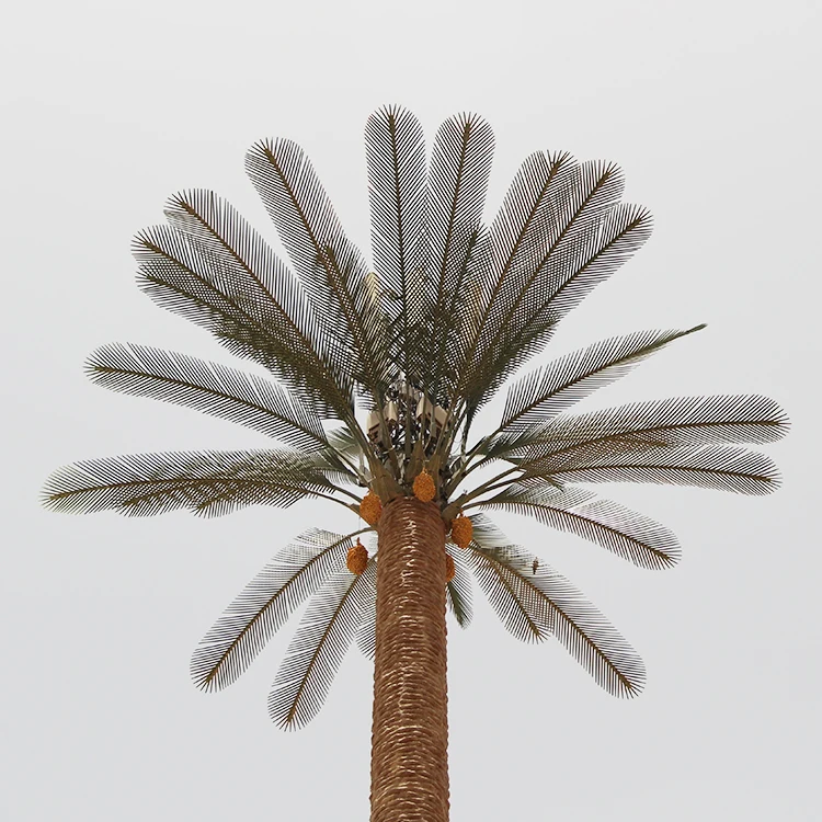 25m High Quality Conealment Palm Tree Cell Towers