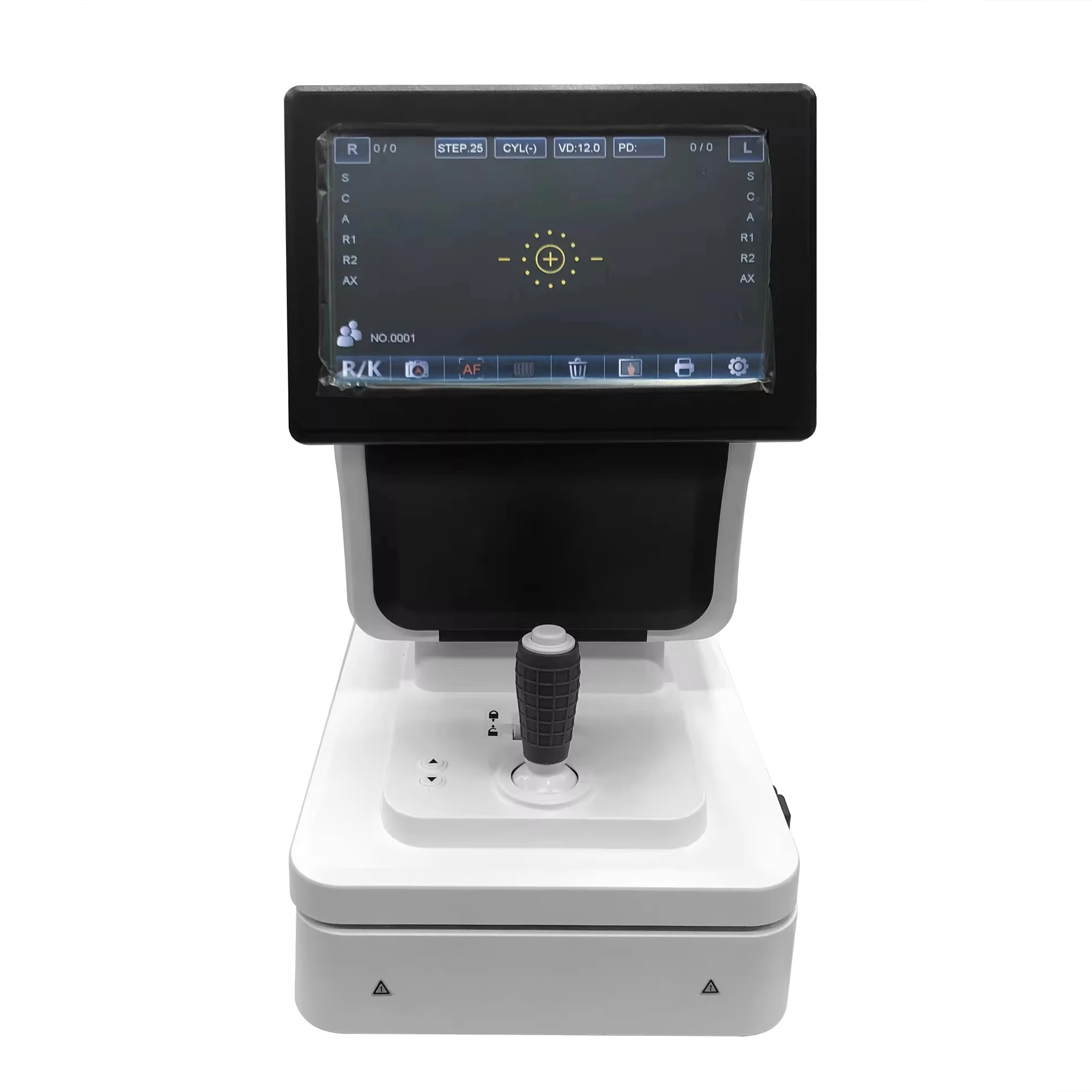 Low Price and Professional Automatic Refractometer with Auto Cut Printer Ophthalmic Testing Equipment For Eye Hospital