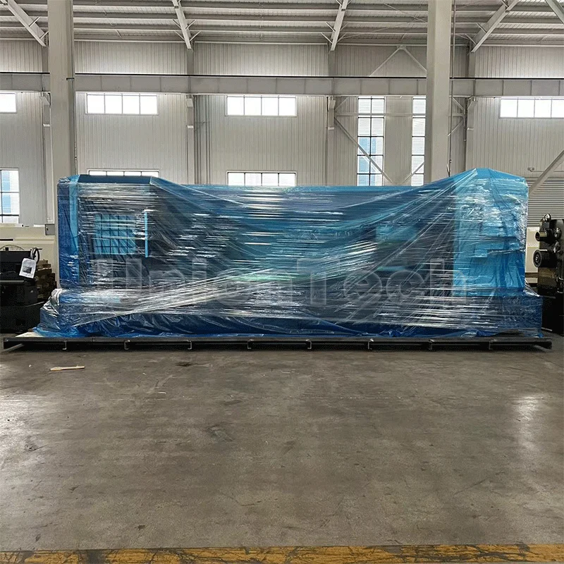 CK61125 cnc big lathe machine steady rest with SIEMENS controller