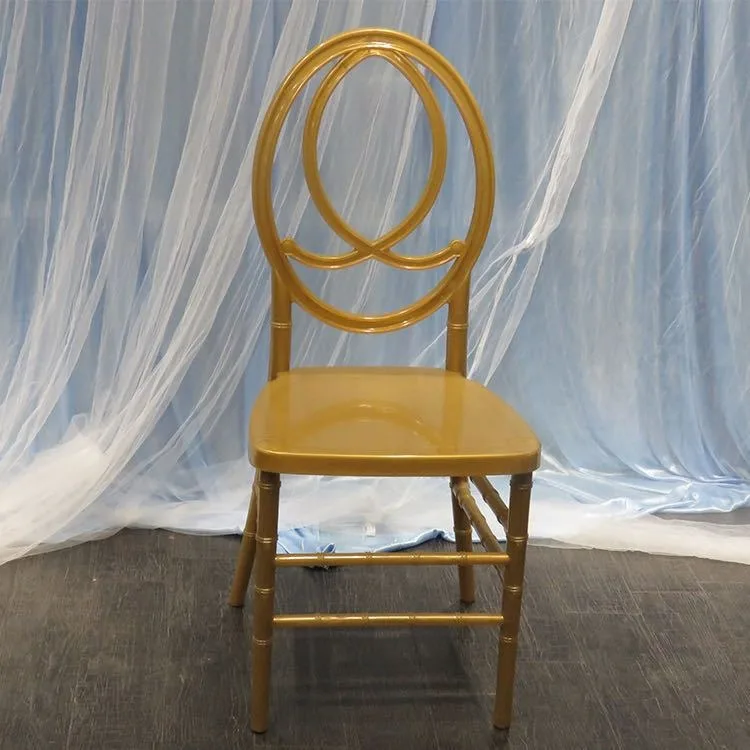 Wholesale clear resin chivari Tiffany transparent chair for wedding event