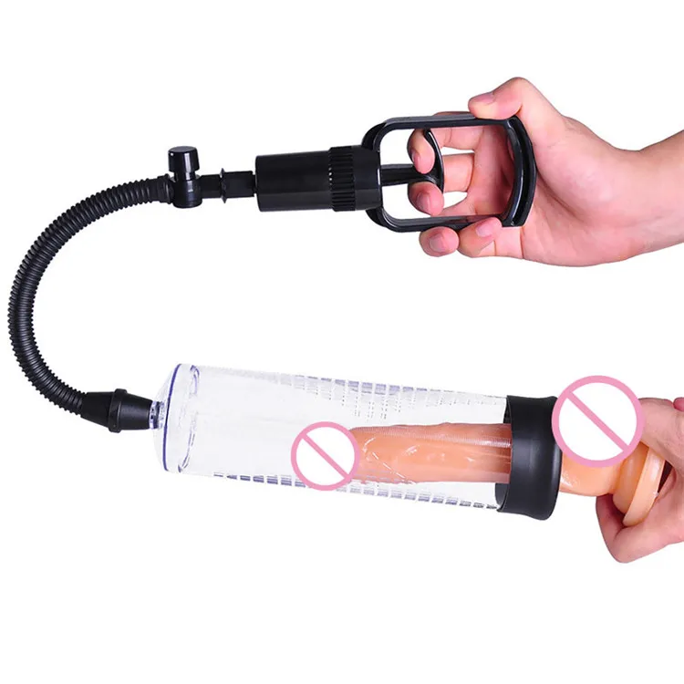  Silicone Huge Penis Pump Enlargement Massager Electric Male Pumps