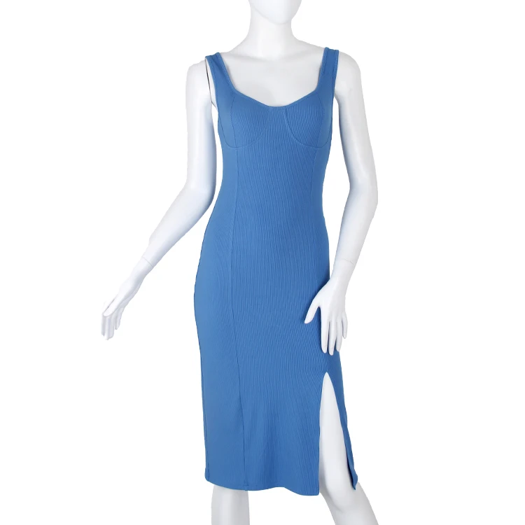 Yindian guangzhou OEM fashion ladies summer knitted sexy elegant classic latest casual shirt casual dresses