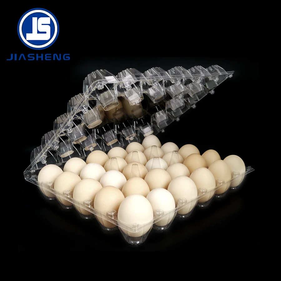 Одноразовый пластиковый лоток для яиц большой емкости, 30 ячеек