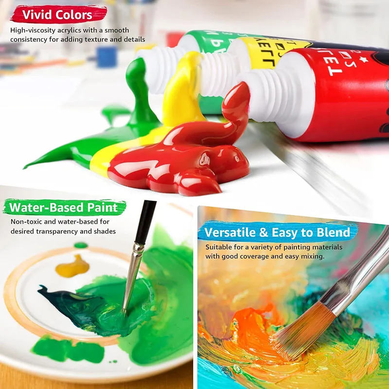 Meihui Glass Color 12 Colors Waterproof Stain Enamel Glass Paint for Wine Glass Porcelain Window Ceramic