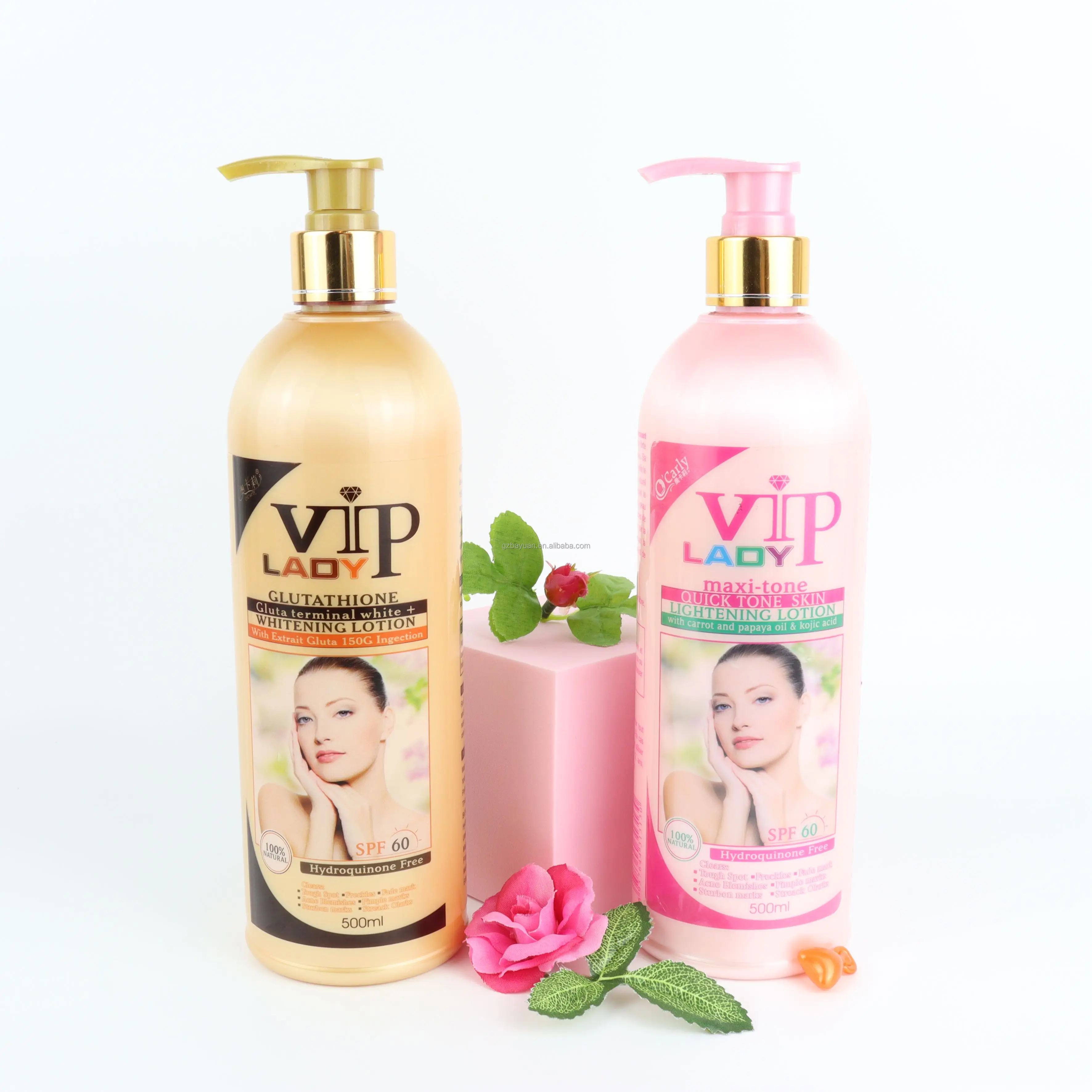 Super Whitening Cream VIP Lady Shea Butter Organic Milk Carrot Papaya Oil Kojic Acid Moisturizing Skin Bleaching Body Lotion