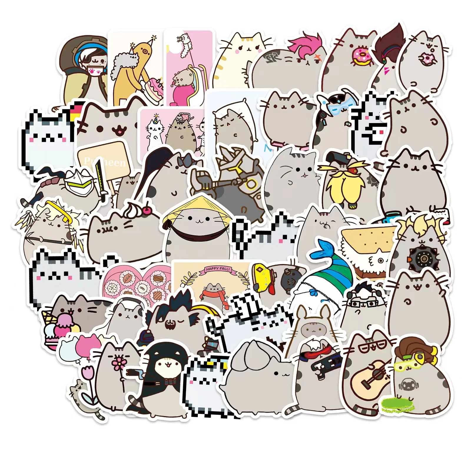 Anime Car Vinyl Wall Decal Wallpaper Dog Door  Machine Light Sticker Decal Large Decal Stickers