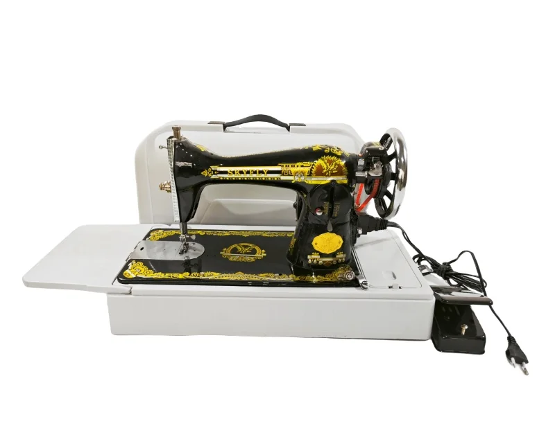 Made in China Household Electric Thick Desktop Portable Pedal Small Sewing Machine Old-fashioned Sewing Machine