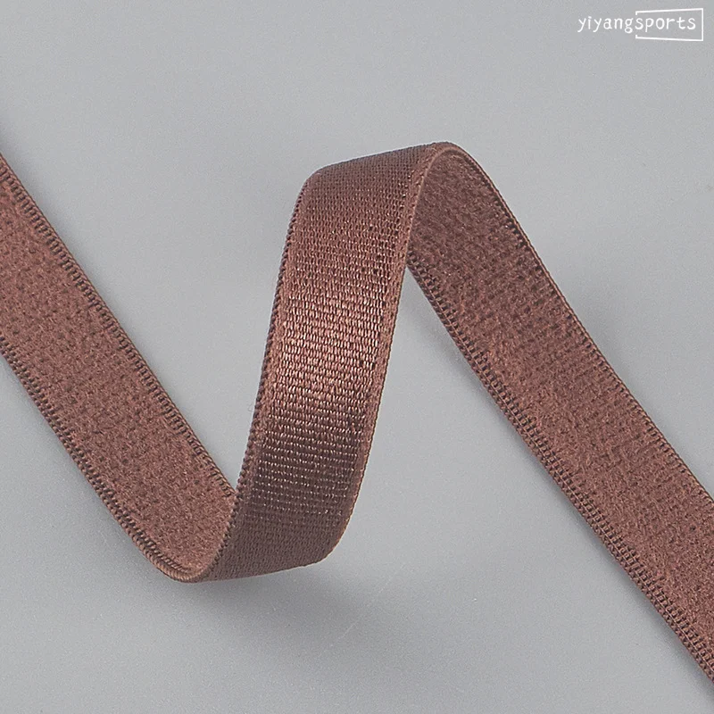 8mm 10mm 12mm 15mm 2cm 3cm good price narrow 8 mm shiny elastic waistband strap band webbing for lingerie suspender belts