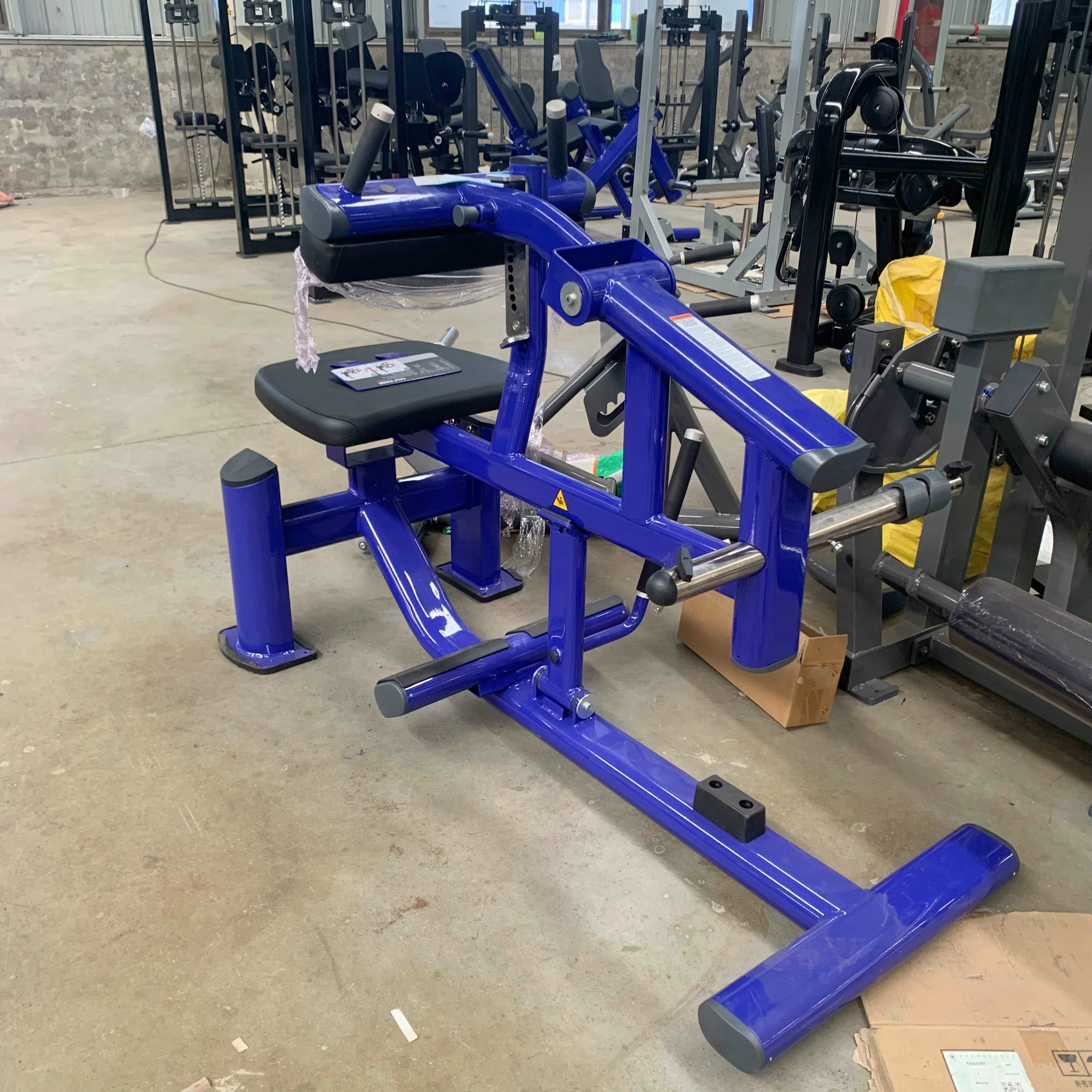 Commercial Indoor Exercise Fitness Equipment life fitness plate loaded Seated Calf Machine Strength Training