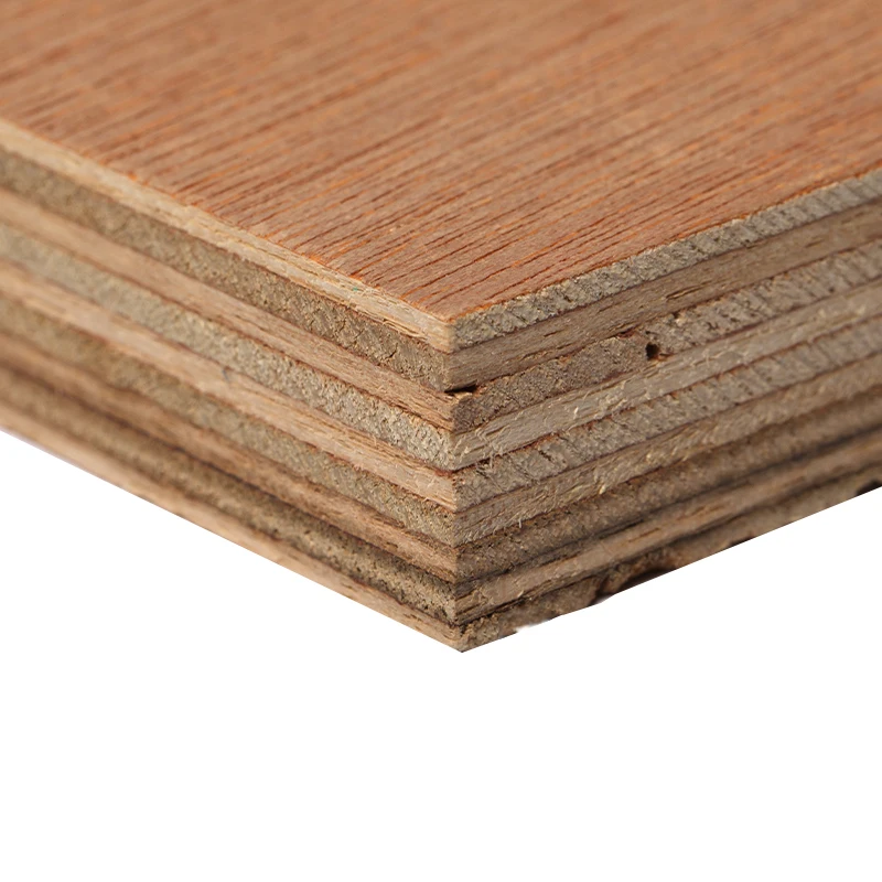 Bending resistant Okoume Bintangor natural wood E1 Glue Commercial Plywood with a strong nail grip for furniture