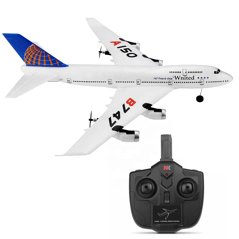 Wltoys Xk A150 Simulated Boeing-747 Electric 2.4G 3Ch Epp Foam Fly Model Rtf Radio Control Toys Miniature Plane Rc Airplane 747