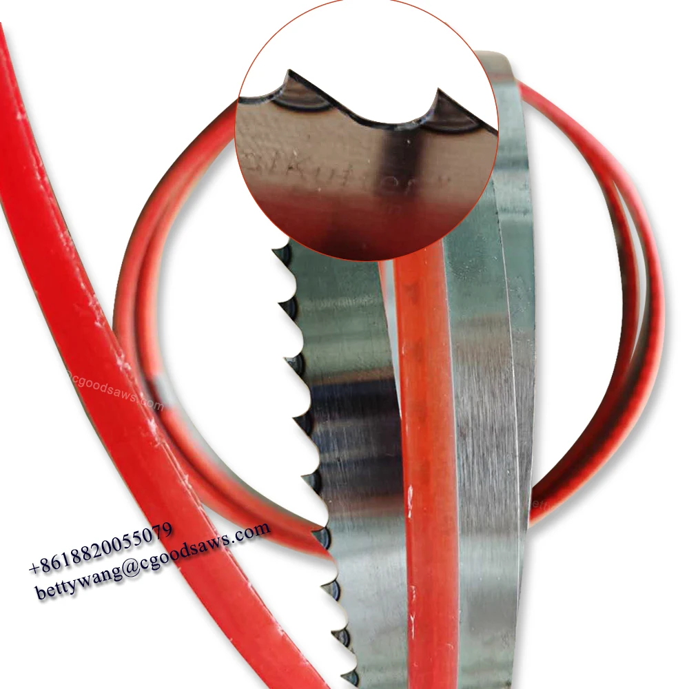 bandsaw blade 25mm width good cutting performance meat used saw blades butcher home used
