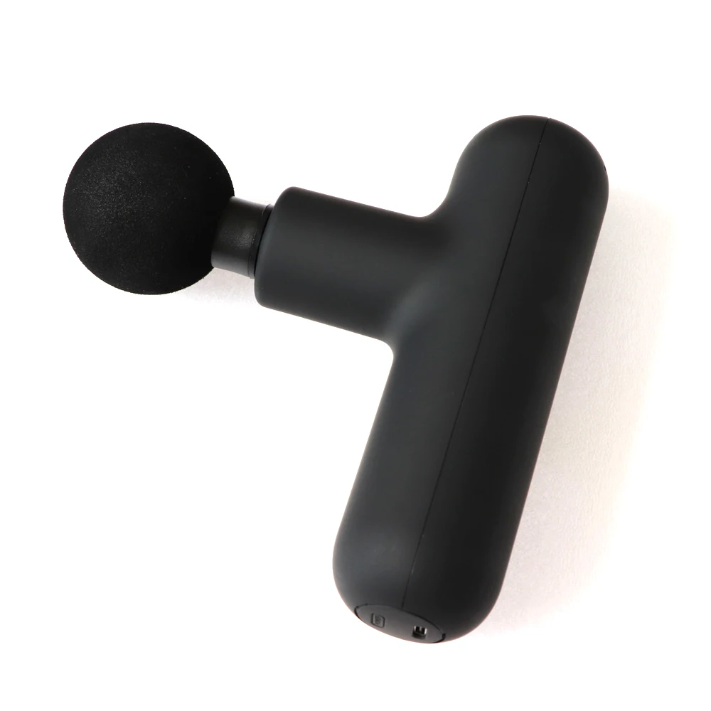 
rubber black Customized Palm size easy-taking 2000mAH battery lightweight massage gun amazon 