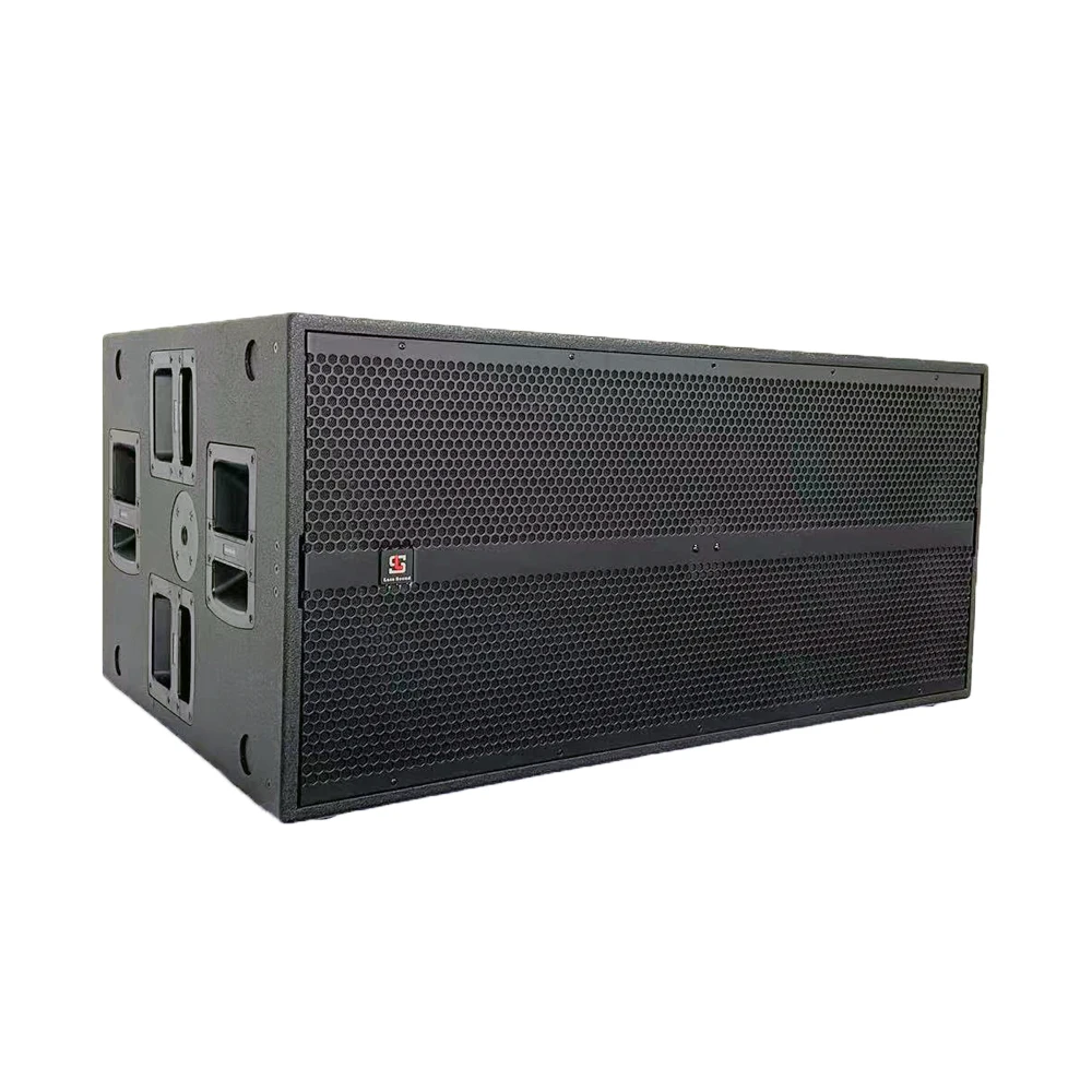 Dual 18 inch Subwoofer speaker RCF 9006-AS 1600w power sound system