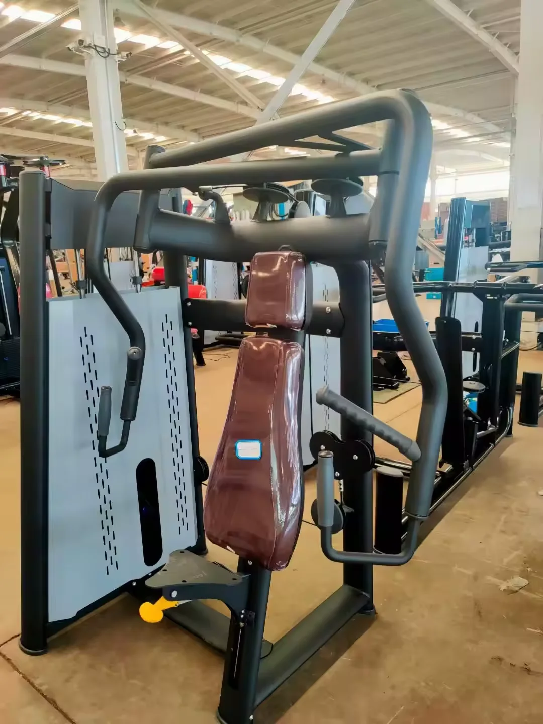 Low Price Cable Fitness Equipment for gym equipment Seated two-way chest press trainer gym pin loaded fitness strength training