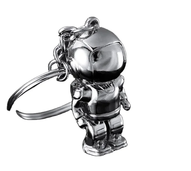 New Design Cartoon Robot Keychain - Astronaut Keychain Car Key Chain Asimo Key Chain Astronauts Shaped Key Ring