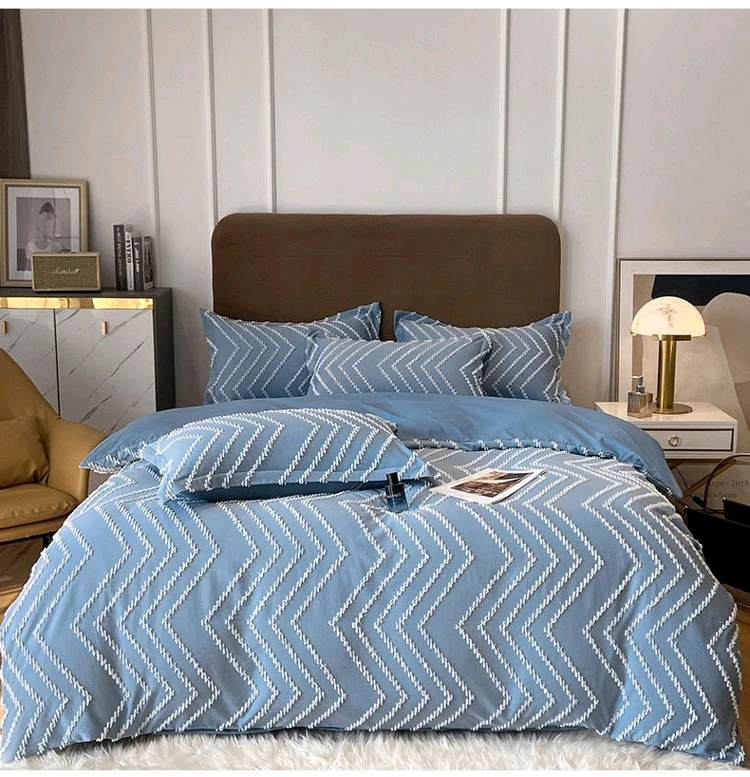 100% polyester cut flowers fabric wave design for hometextile mode from korea