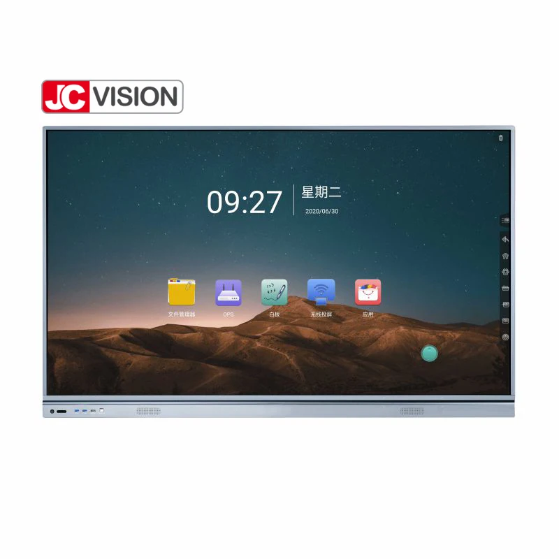 JCVISION LCD 75/86/65 inch interactive smart whiteboard digital multi T-ouch board for all kinds of meetings
