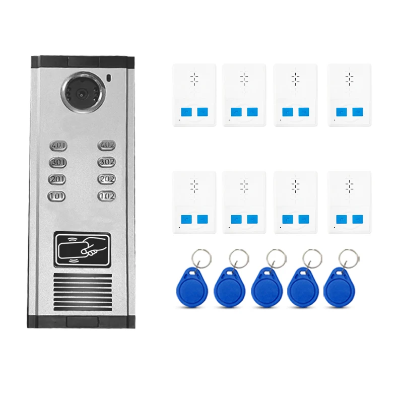 Лидер продаж дверной звонок с видеокамерой система безопасности невизуальное видео управление доступом к телефону аудио