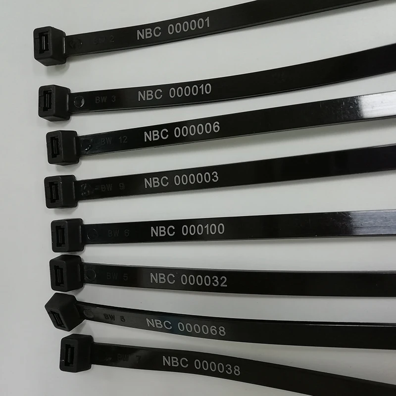 Wholesale Custom Printed Cable Ties zip ties