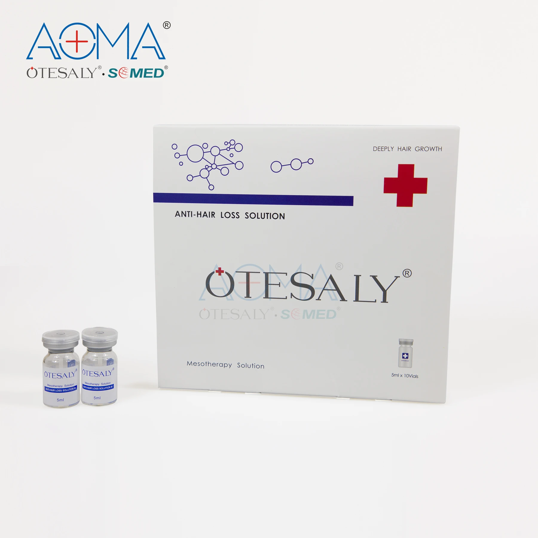  Otesaly CE одобренный питательный раствор для мезотерапии кожи головы Сыворотка против выпадения волос инъекция