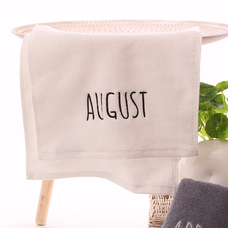 Eco-friendly Hotel Cotton Bath Towels Wholesale 70 cm x 140 cm Customized Towel High Quality