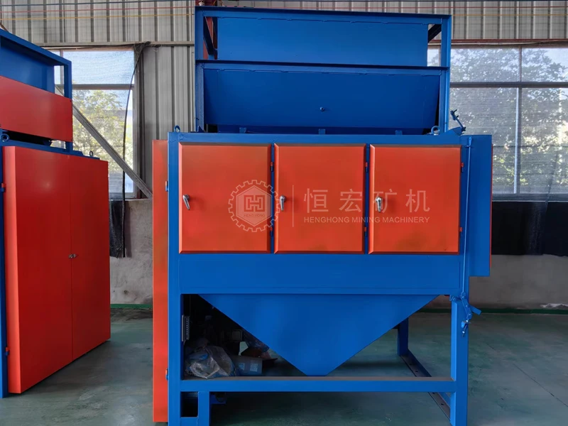 High Intensity Tin Ore Processing Separation Machine Sand Zircon Gold Magnet Separator Dry Roller Magnetic Separator Machine