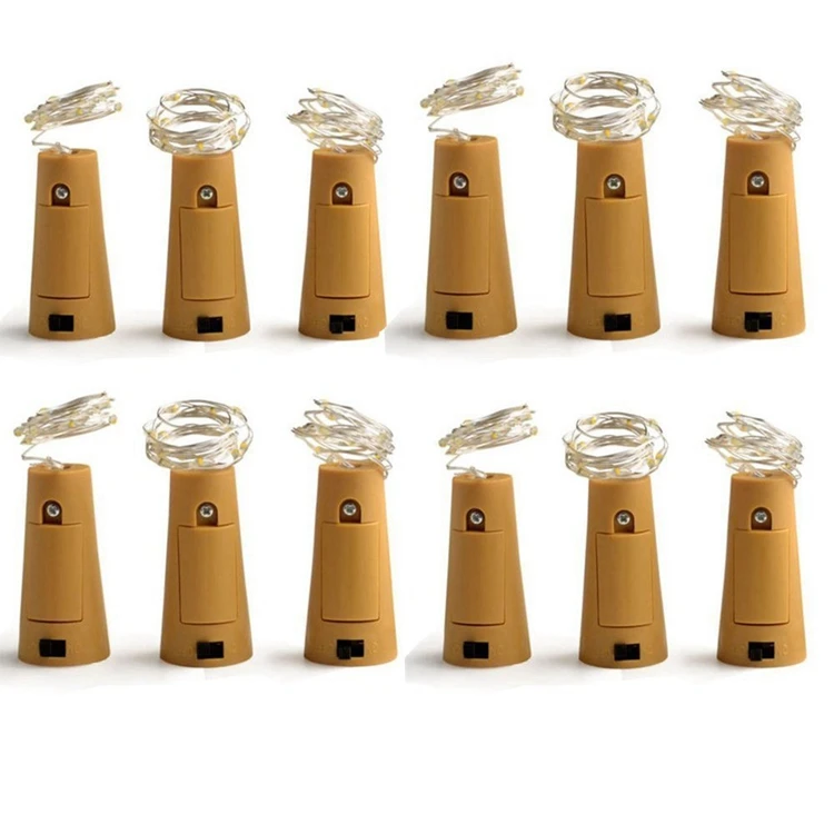 wine bottle cork light for Bedroom Living Room holiday Party Decoration