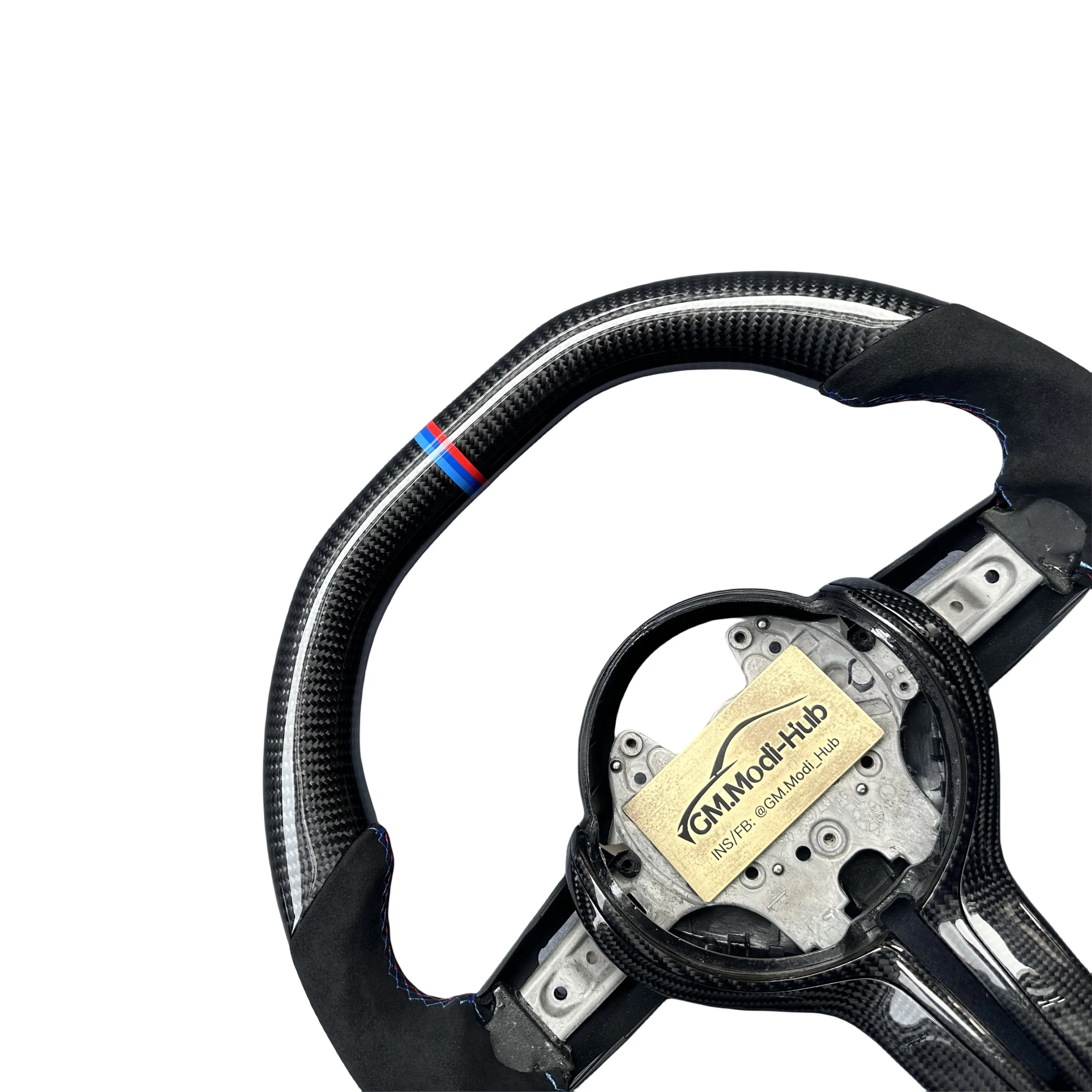 GM.Modi-Hub 100% Real Carbon Fiber Steering Wheel  For BMW M2 M3 M4 F20 F30 F48 F80 F82 F83