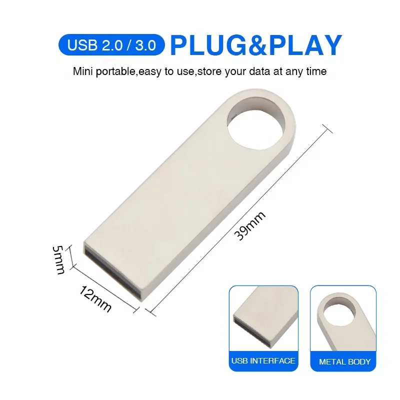 HMZCHIPS Best Selling High Speed Metal 32GB USB 2.0 3.0 Pendrive Memory stick for laptop 128GB 16GB 64GB CUSTOM usb flash drives