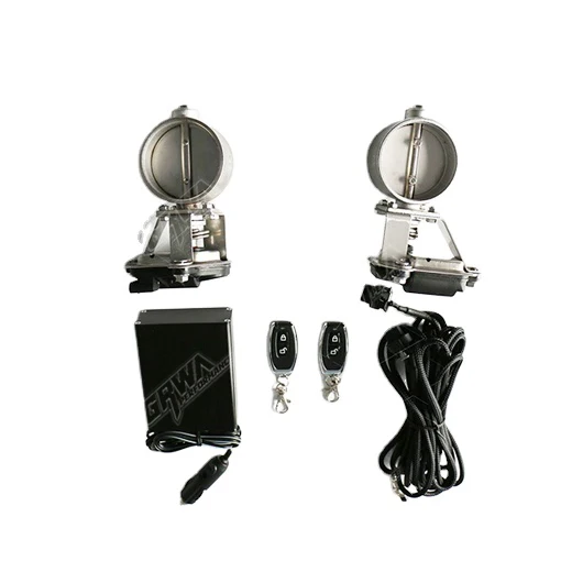 In stock 3 inch car exhaust cutout control valve remote