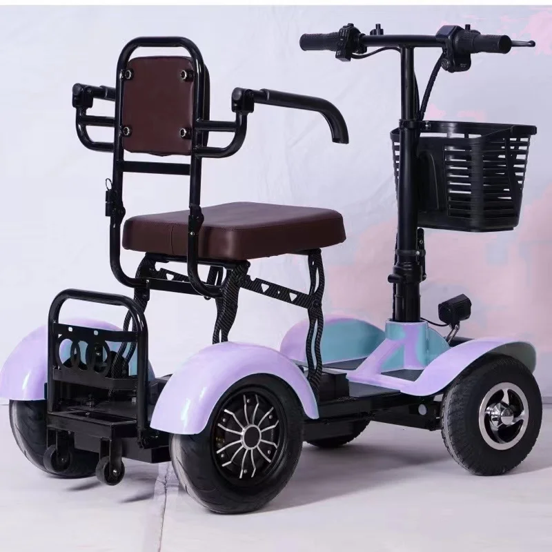 2024 HIGYM  cheap price high quality e-bike electric scooters  Push-Pull Slide Design with Elderly Wheelchair Features