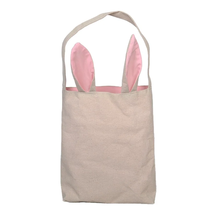 Cute wholesale fashion holiday gift easter bunny tote bag