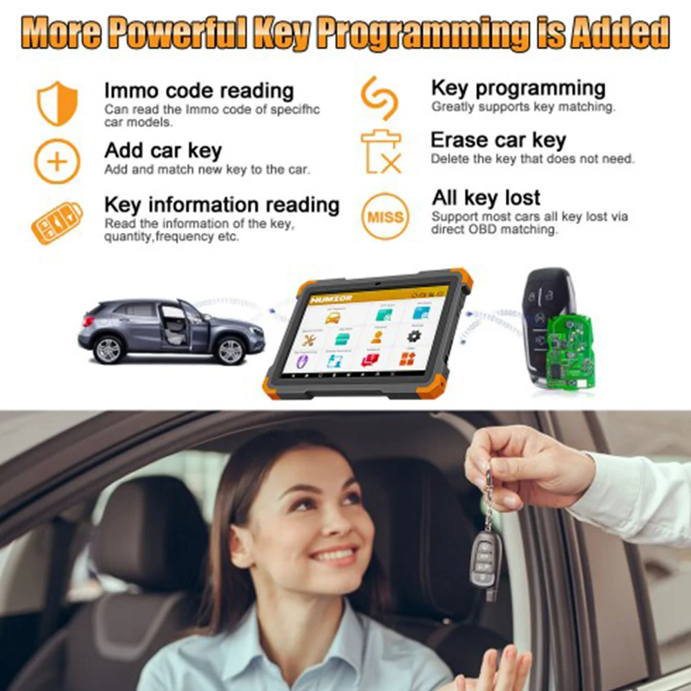 Humzor NexzDAS Pro Bluetooth Tablet Full System Auto  Professional OBD2 Scanner Diagnostic Tool for all cars scanner