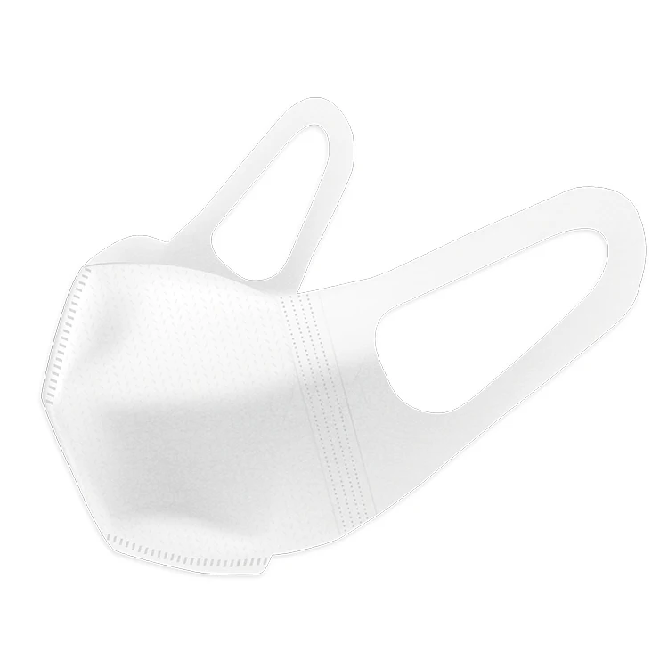 OEM ODM white Earloop medical 3d care protective mask 3 ply