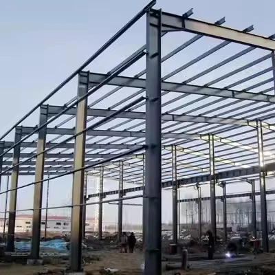 Сборный цех здание металлическая конструкция стальная складское