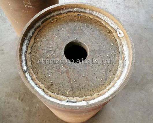 Permanent overband magnets for crushers and screeners