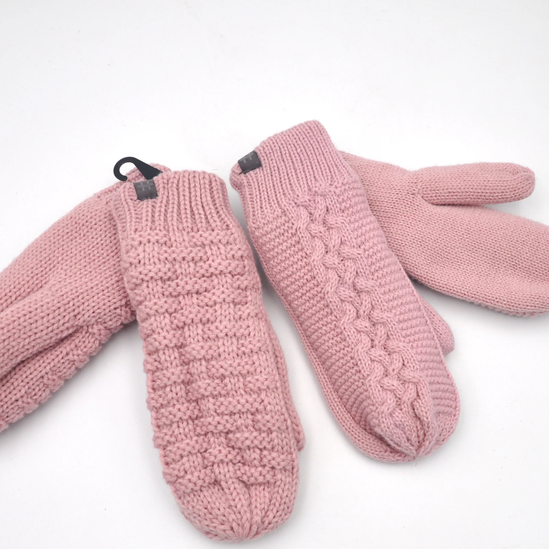 High Quality Winter Knitted Gloves Mitten Winter Mitten Wool Fingerless Gloves