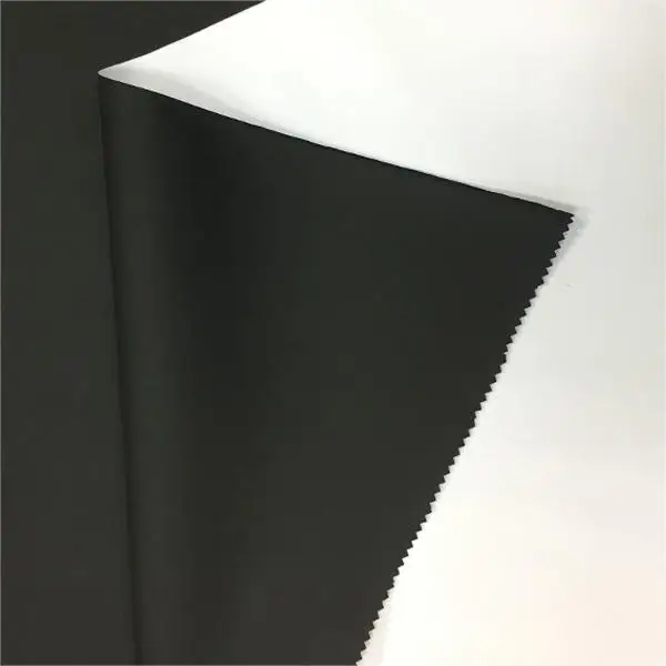 Black Back Display Fabric for Dye Sublimation Block-out Backdrops 260gsm polyester sublimation fabric for exhibition display