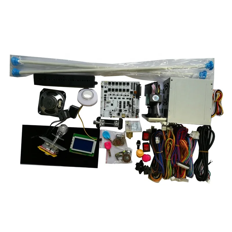 
Whole set toy crane claw machine kit with PCB LCD screen for sale 