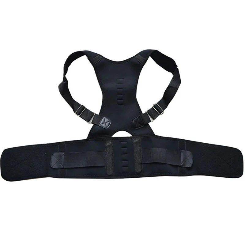 Breathable Magnetic Back Support Belt Posture Corrector Lumbar Support Sports Fitness Exercise with Waist Brace Adult 2 Pcs MOQ