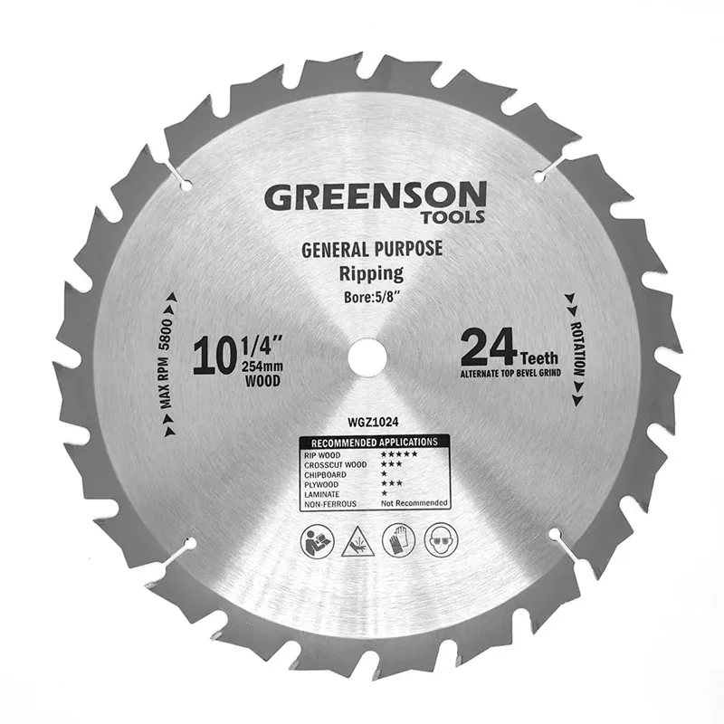 Custom TCT circular saw blade for wood circular saw blades cutting wood