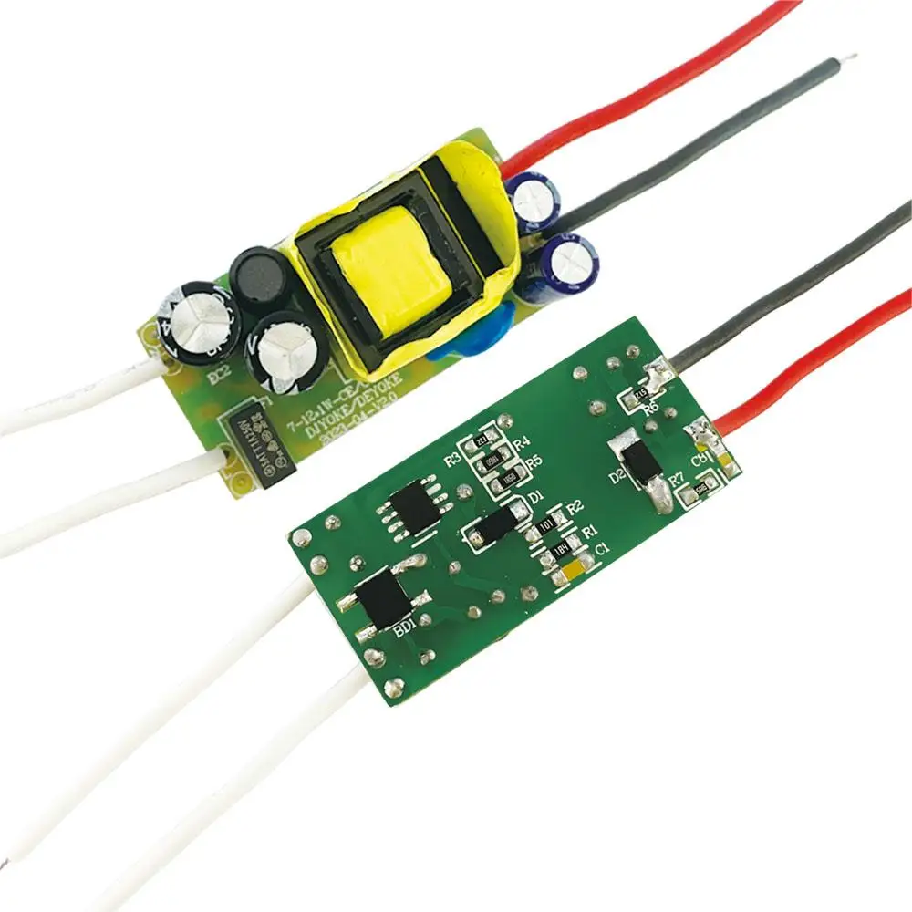 Certified 7-12W LED Driver with Adjustable Current and Voltage Settings DC21-42V 200-350mA