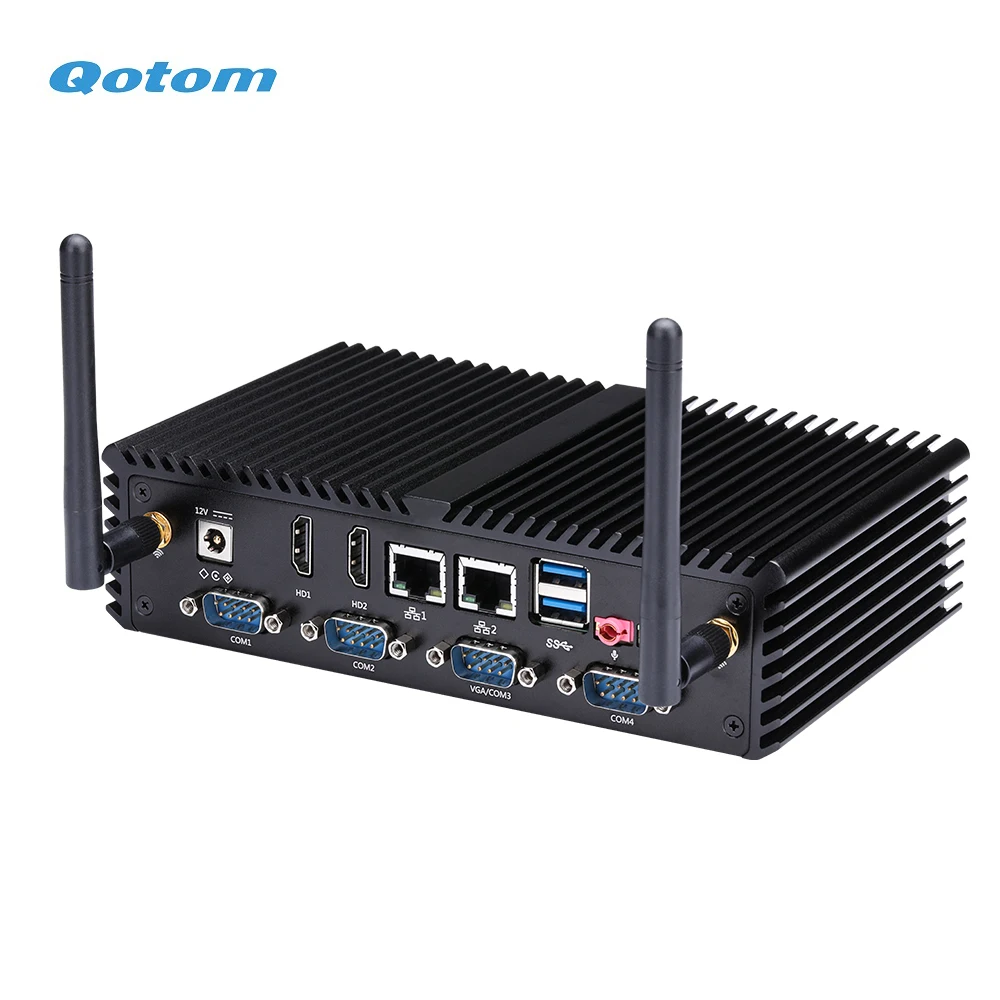  Промышленная материнская плата Qotom 3 5 дюйма с процессором Core i3 двухъядерная мини-материнская 2 0
