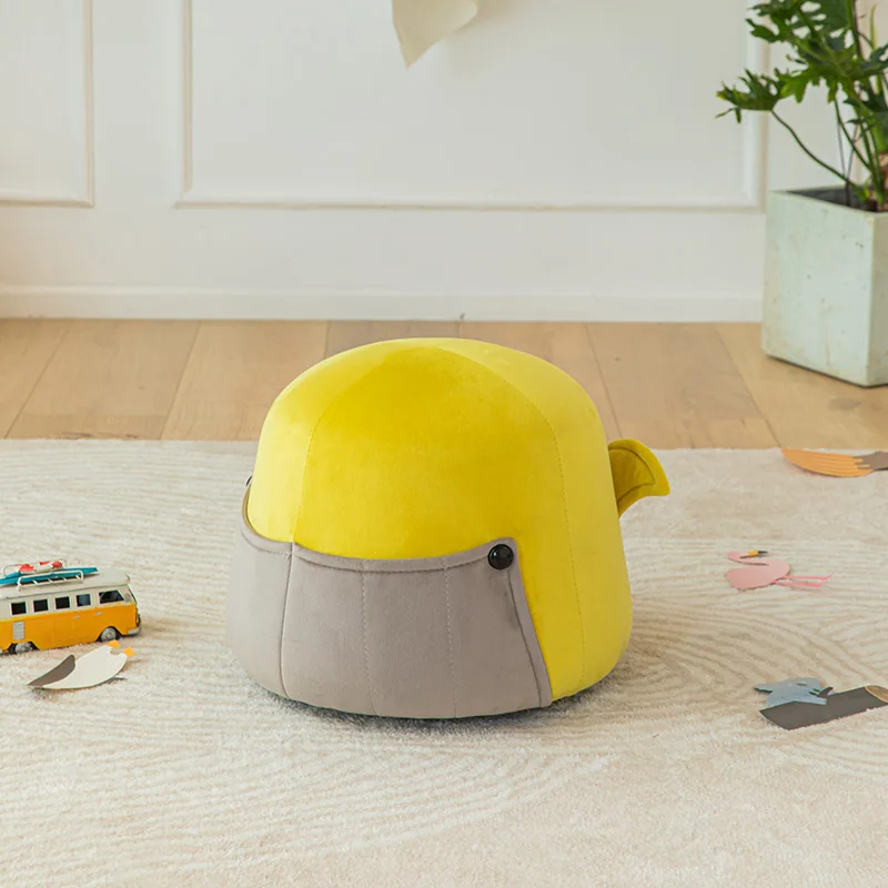 Li&Sung 20185 Fashion Design Comfortable Fancy Children Wood ottoman pouf Animal Stools